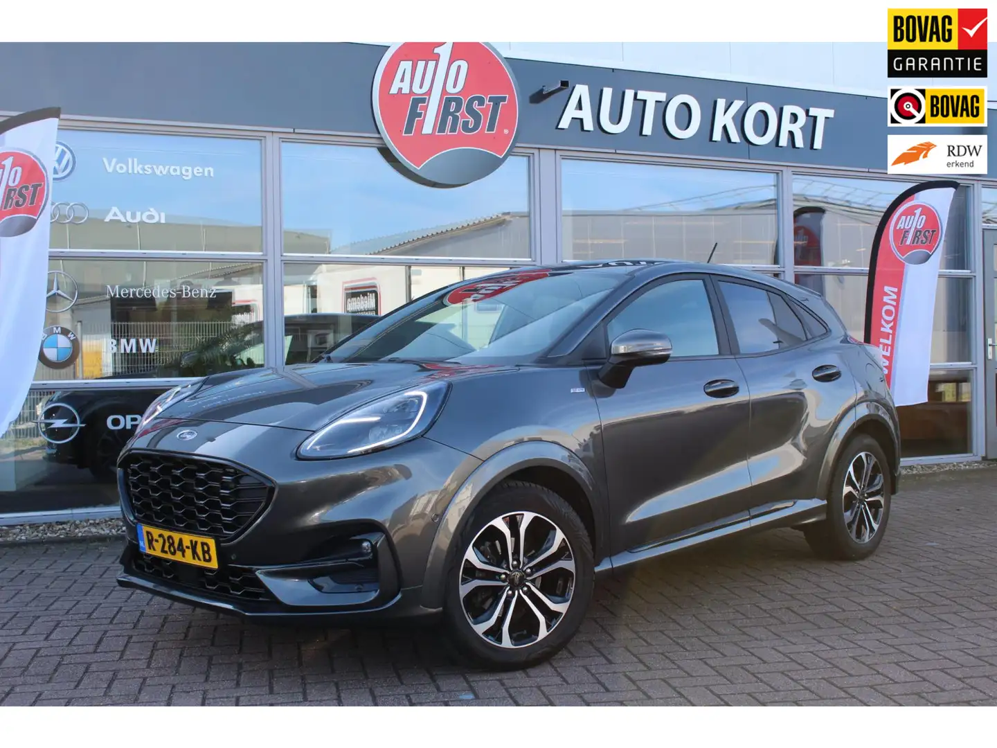 Ford Puma 1.0 EcoBoost ST-Line X Vignale Grijs - 1