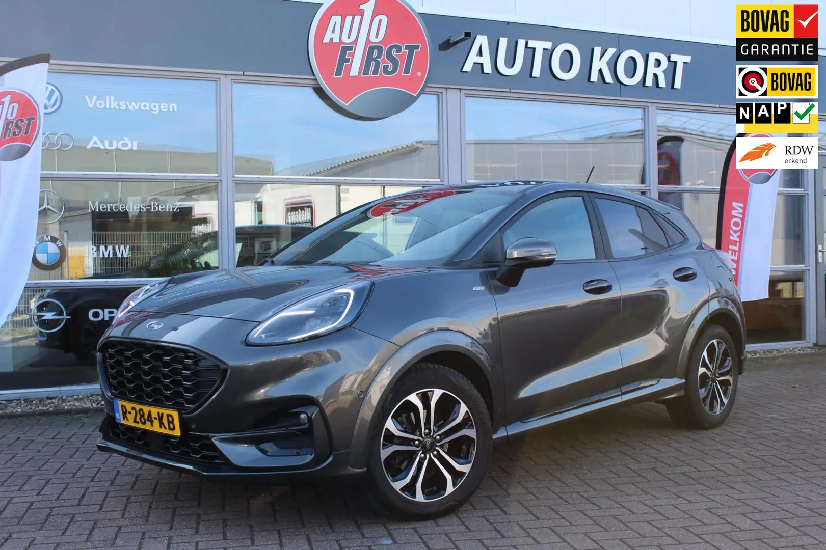 Ford Puma 1.0 EcoBoost ST-Line X Vignale Grijs - 1