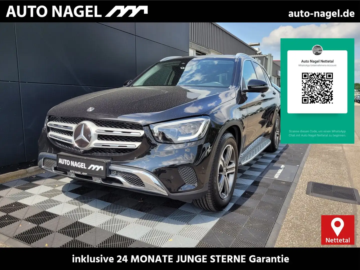 Mercedes-Benz GLC 300 GLC 300 d 4MATIC AMG Inter+High-End+Distro+360 Schwarz - 1
