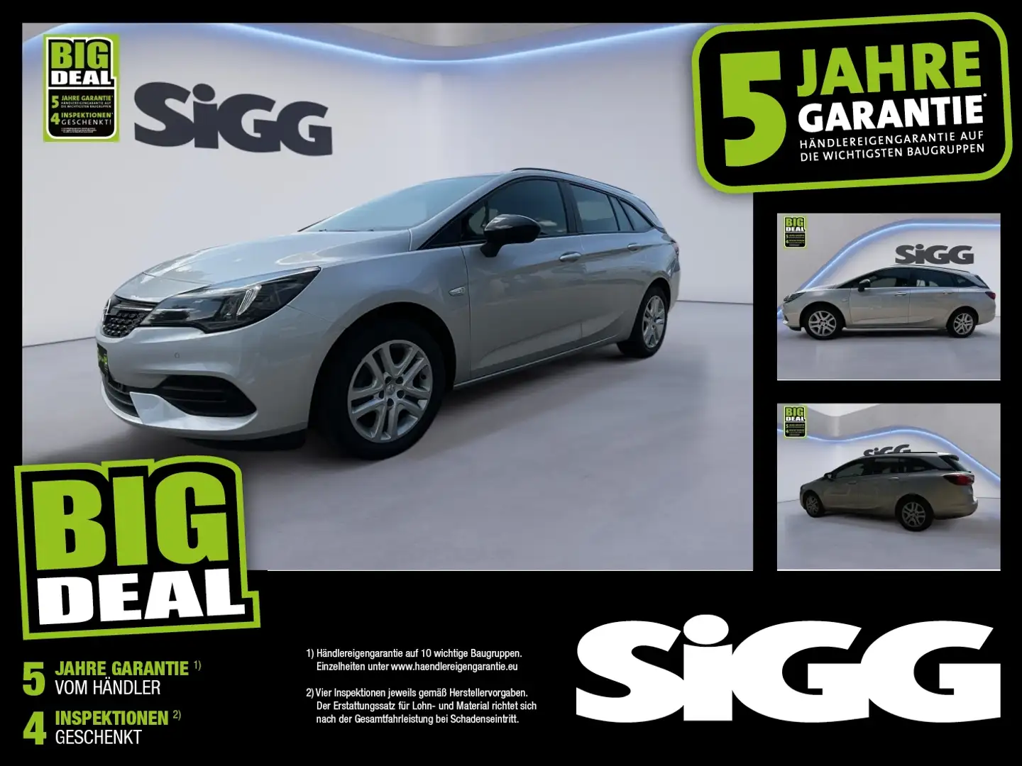Opel Astra K ST 1.2 Turbo LED Licht Sitzheizung Zilver - 1