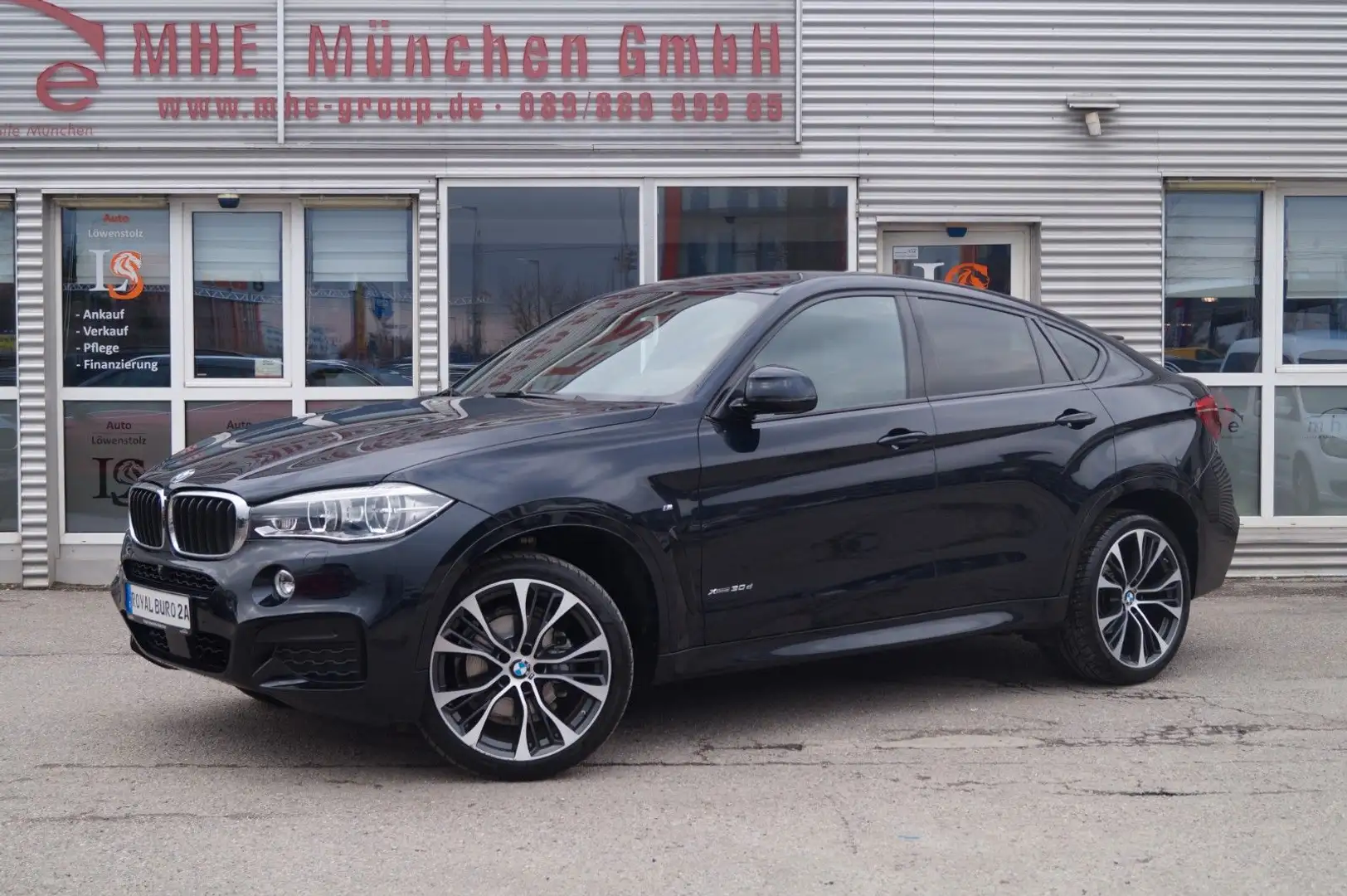 BMW X6 30d xDrive M-Sport*°360*HUD*H&K*Key-Less*ACC Zwart - 1