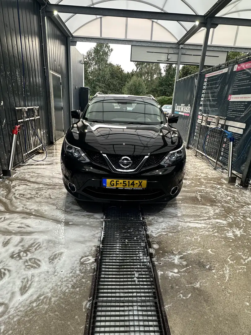 Nissan Qashqai 1.2 Tekna Zwart - 1