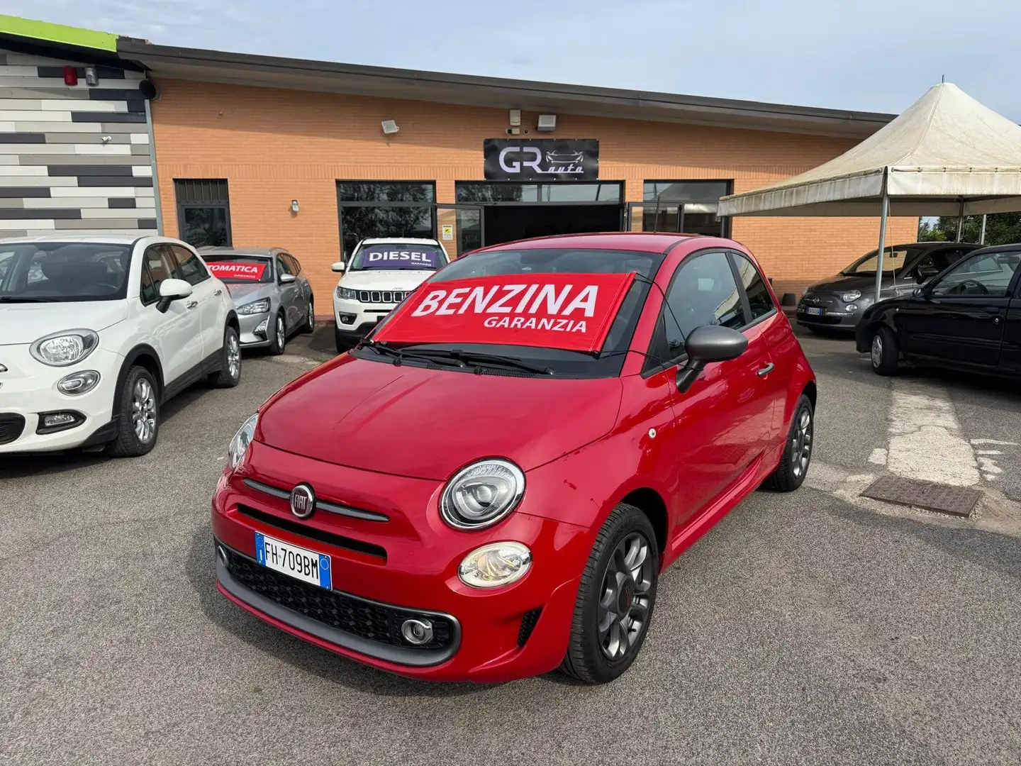 Fiat 500 500 1.2 S 69cv Rosso - 1