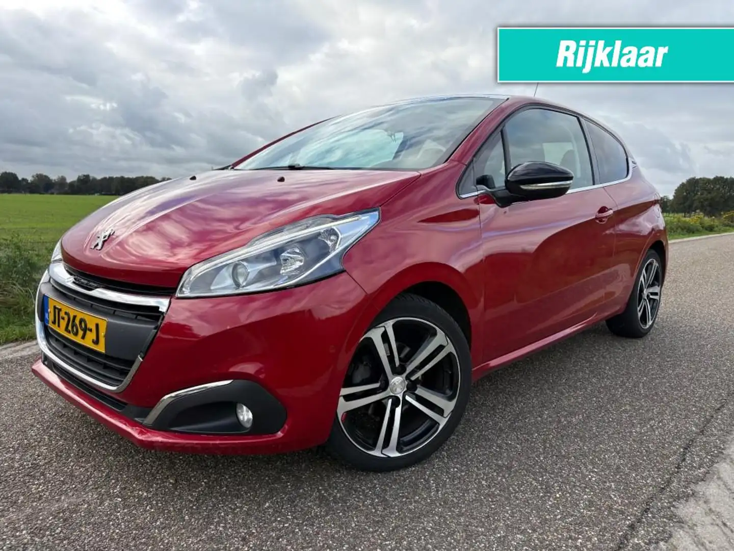 Peugeot 208 1.2 PURETECH GT-LINE / PANO / CRUISE Rood - 1