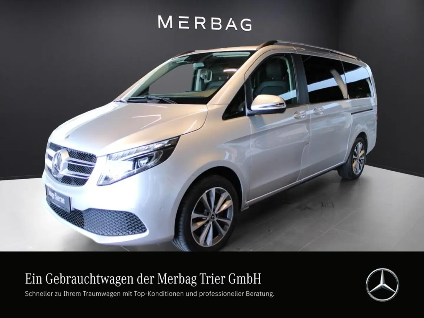 Mercedes-Benz V 300 d  *4M Edition lang Sport-P Distro Nav LED Zilver - 1