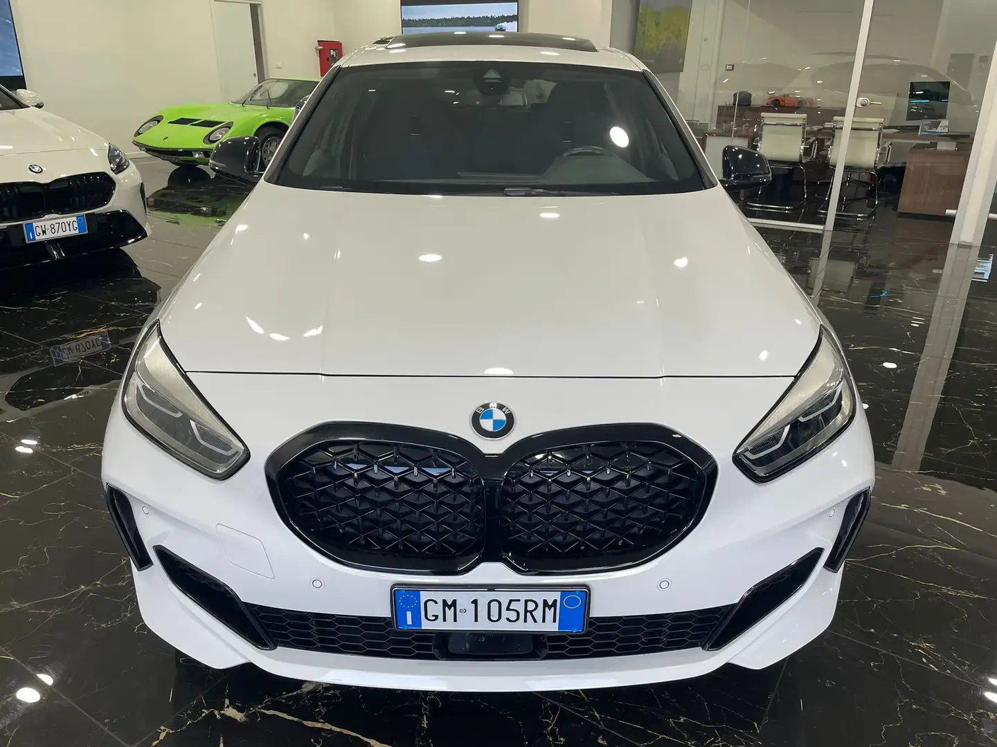 BMW 128 Serie 1 F40 128ti auto Blanc - 2