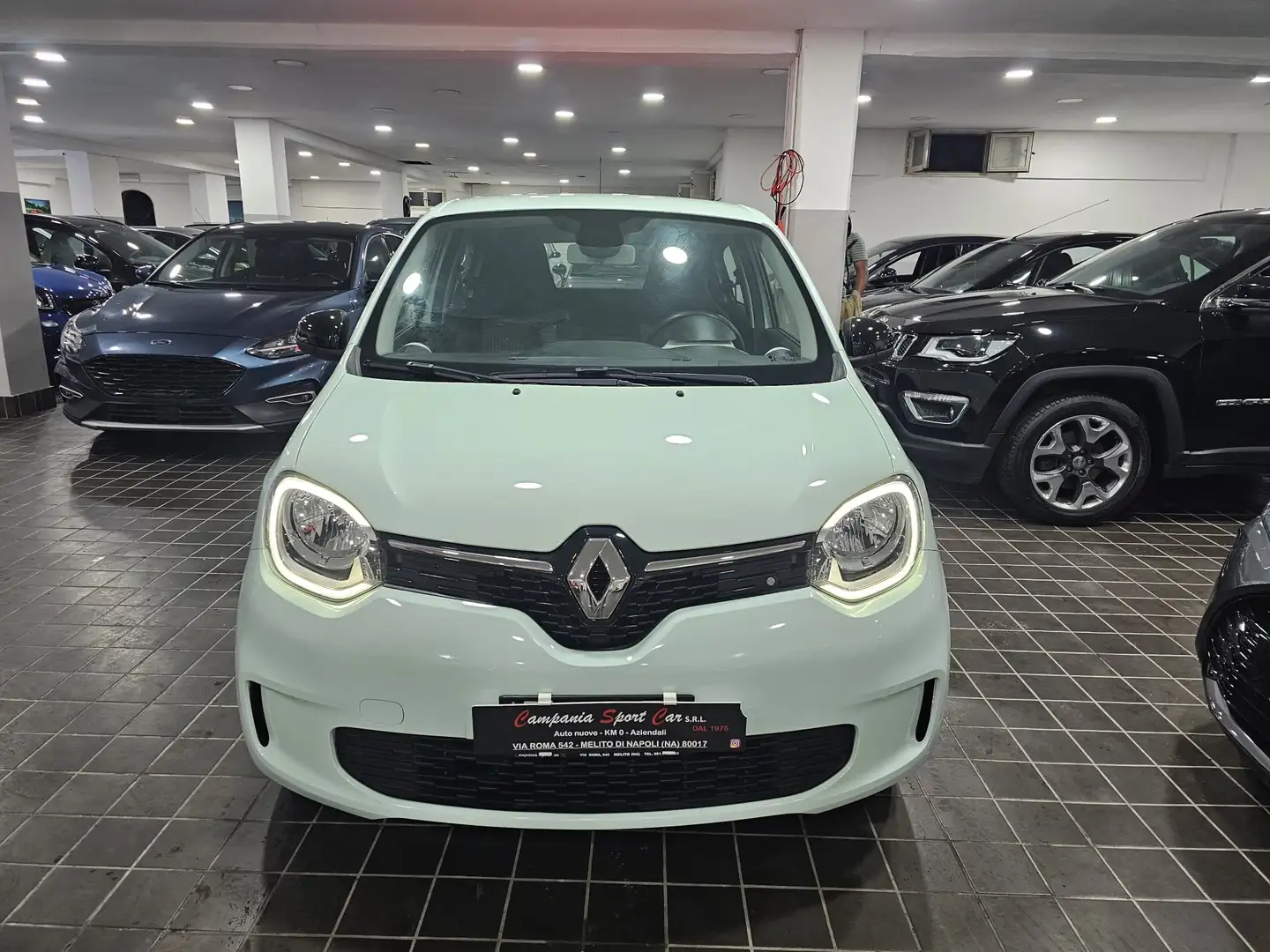 Renault Twingo INTENS ENERGY 1.0 SCe BENZ 65CV Groen - 2