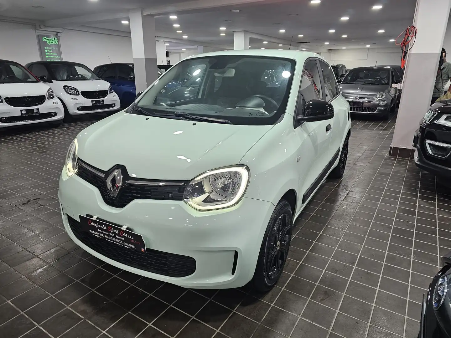 Renault Twingo INTENS ENERGY 1.0 SCe BENZ 65CV Groen - 1