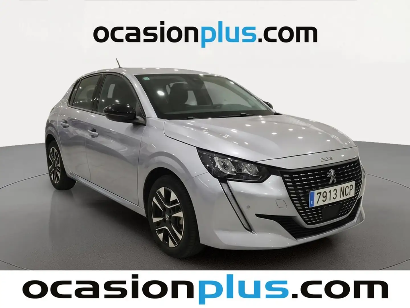 Peugeot 208 1.2 Puretech S&S Allure 100 Gris - 2
