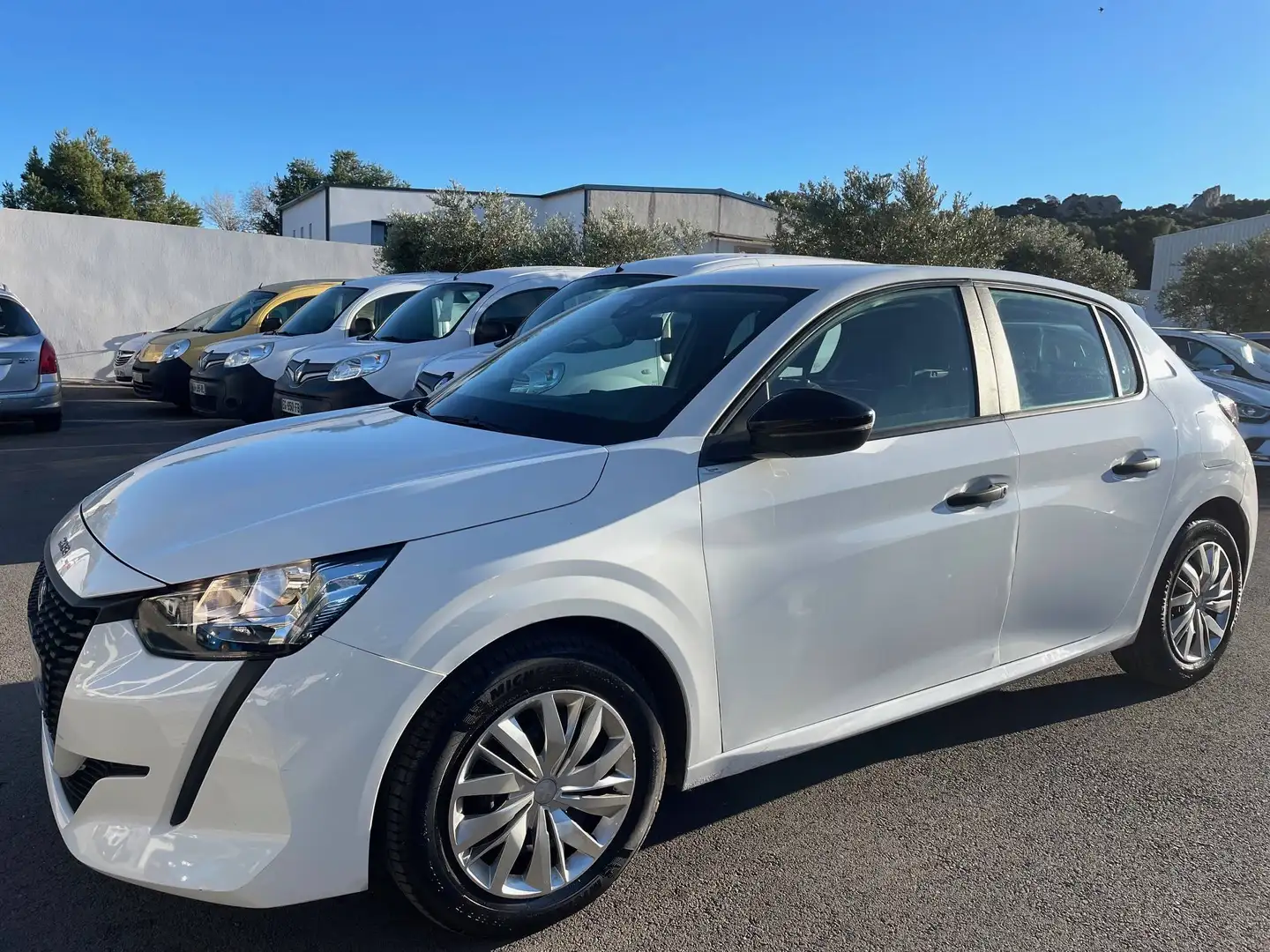 Peugeot 208 1.5 BlueHDi 100 Premium Blanc - 1