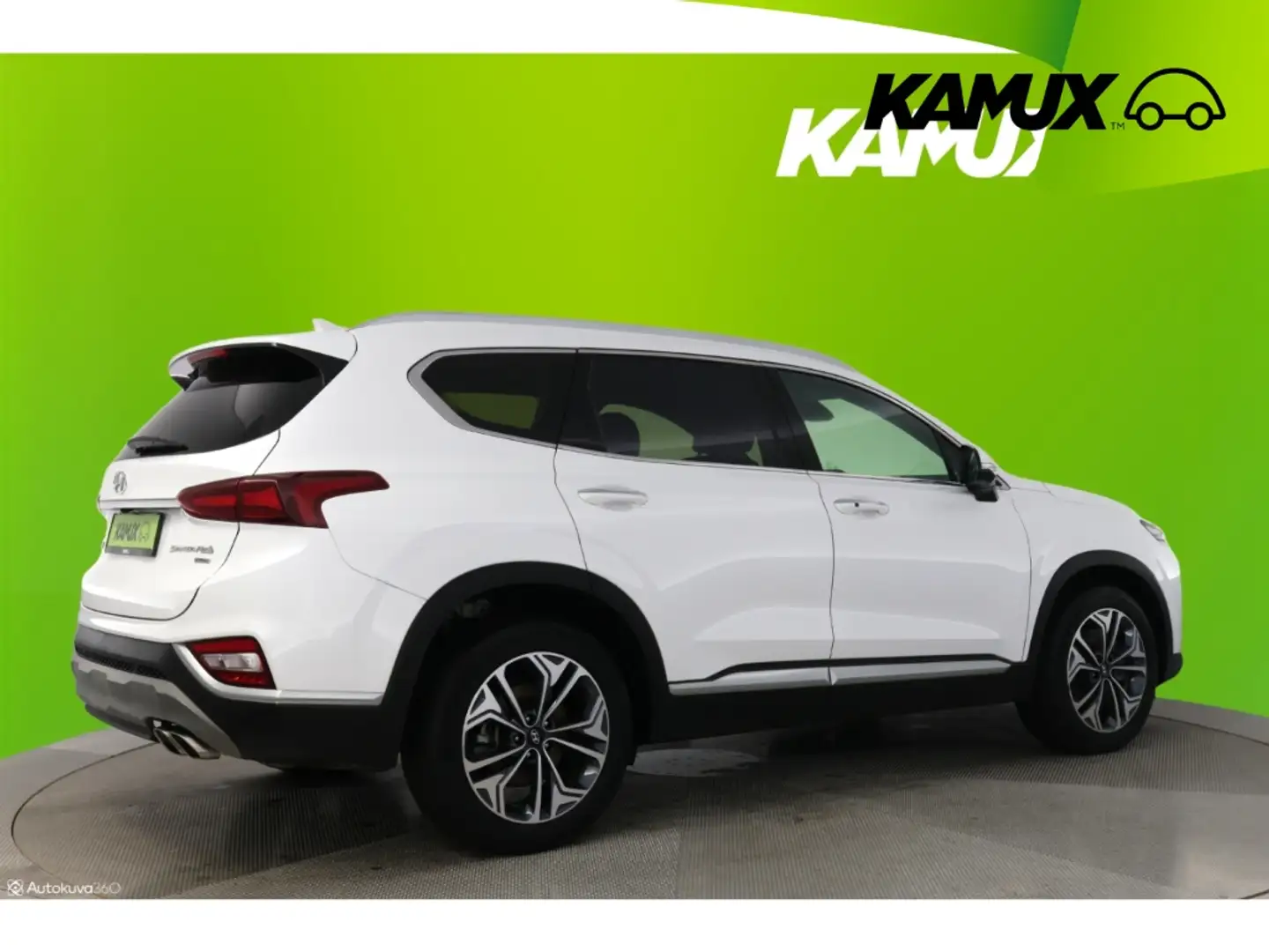 Hyundai SANTA FE 2.2CRDi 4WD Aut.Premium+LED+NAVI+LEDER Bílá - 2