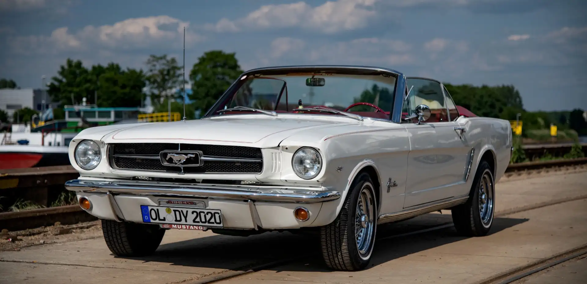 Ford Mustang 1964 ½ – Convertible / Cabrio V8 - 260 cui Fehér - 1