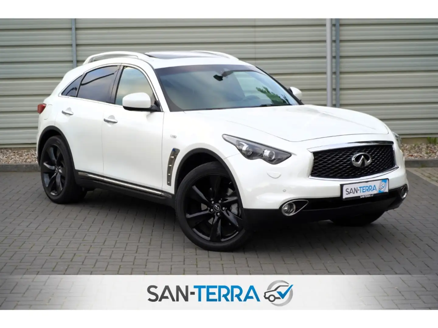 Infiniti QX70 ULTIMATE 3.7 GT LEDER*KEYLESS*MULTI-LENKRAD*MEMORY Weiß - 2