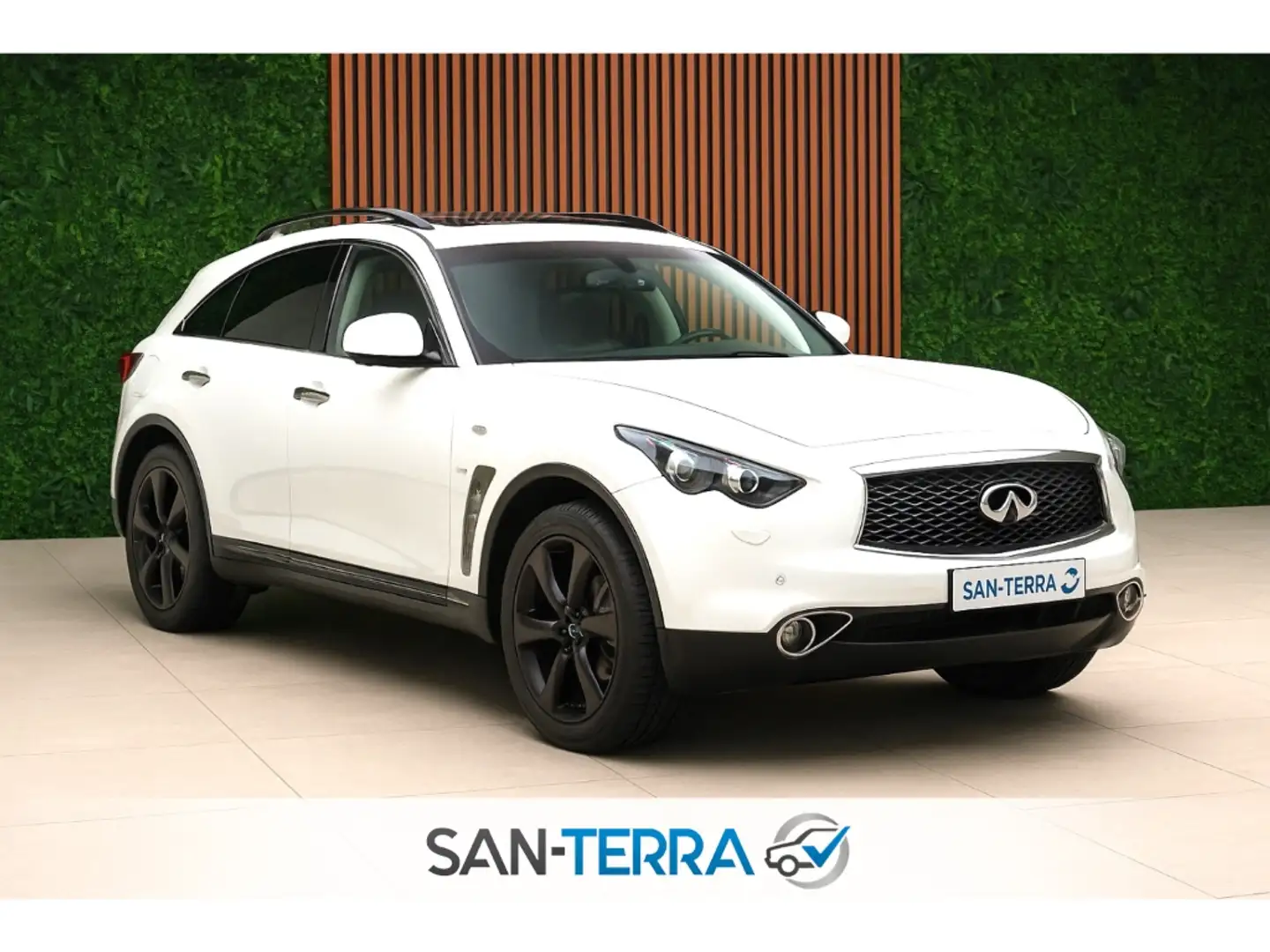 Infiniti QX70 ULTIMATE 3.7 GT LEDER*KEYLESS*MULTI-LENKRAD*MEMORY Weiß - 1