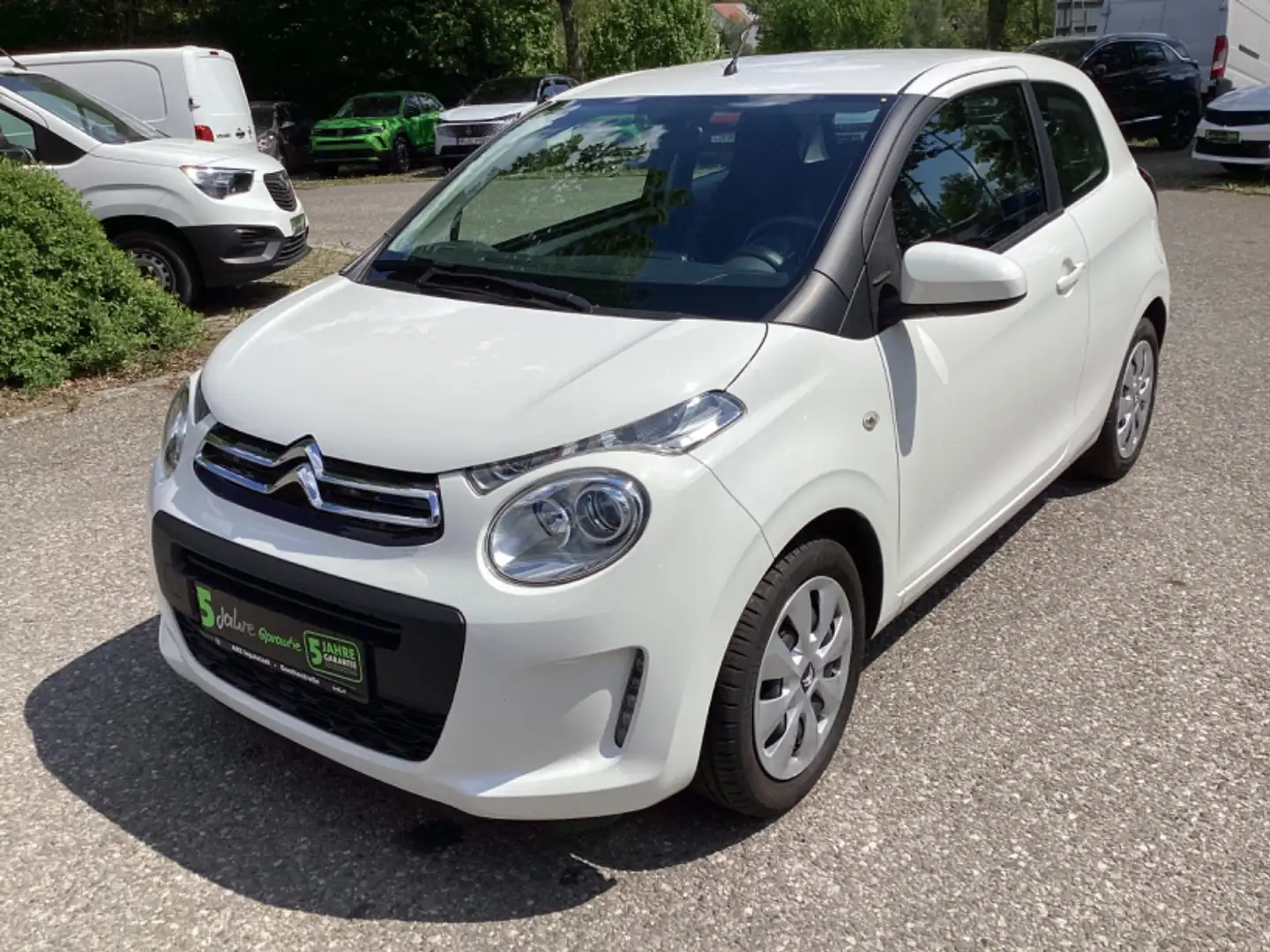 Citroen C1 Feel Sitzheizung*Touchscreen*TopZustand Weiß - 2