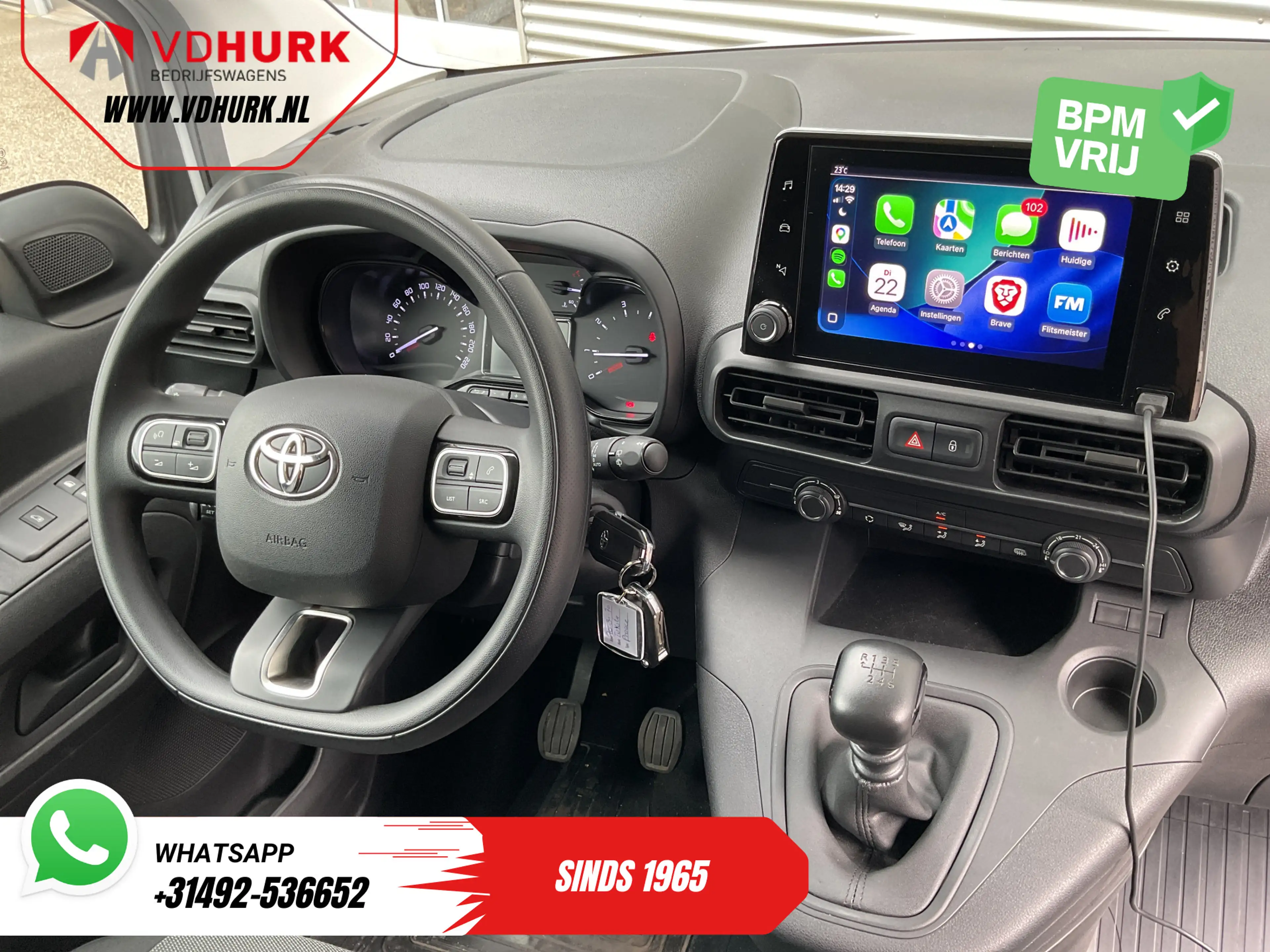 Toyota Proace City 1.2 BENZINE Carplay/ Airco/ Cruise/ PDC — photo 12