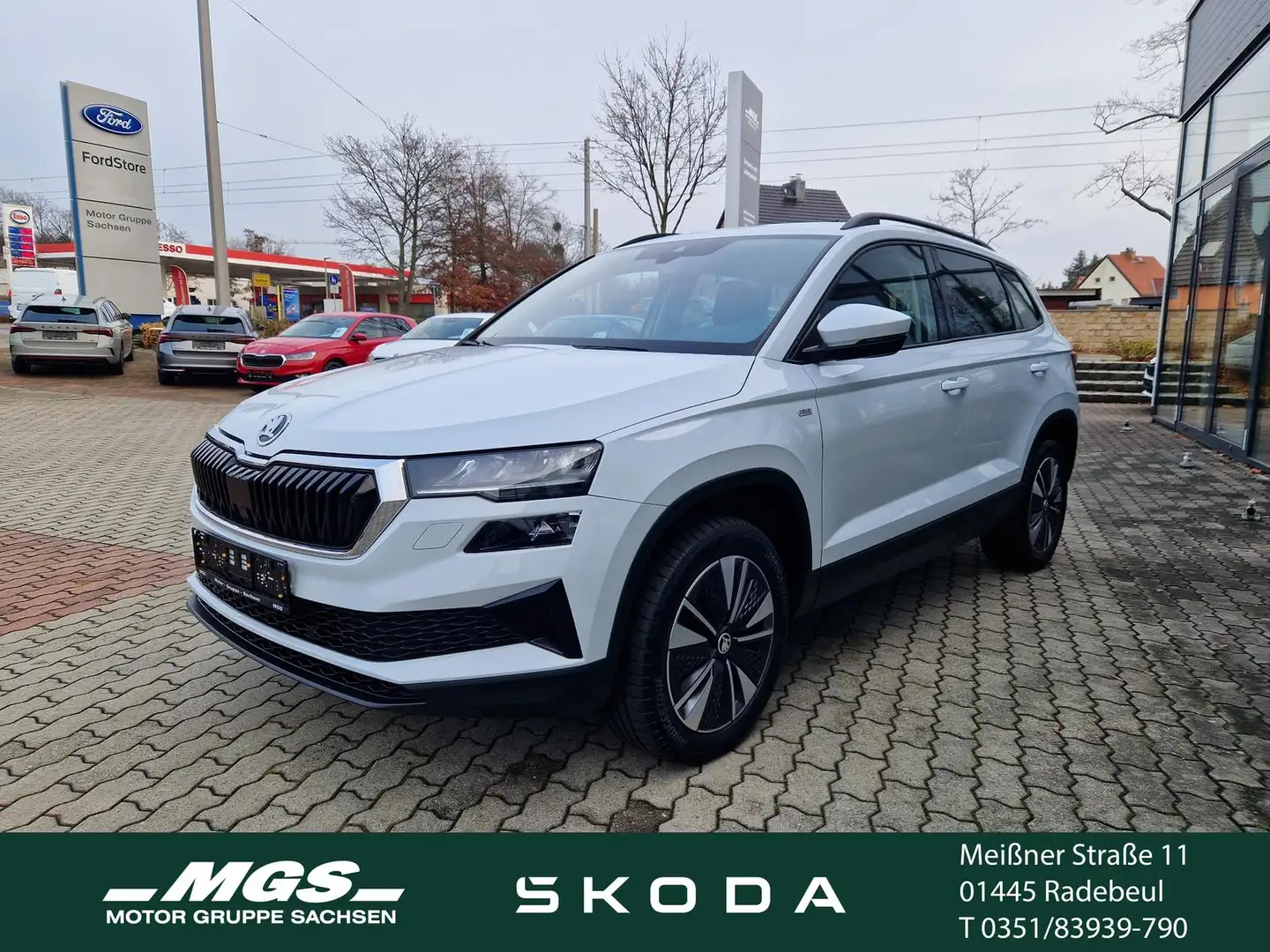 Skoda Karoq 1.5 16V TSI ACT # AHK #7-Gang- DSG Weiß - 1