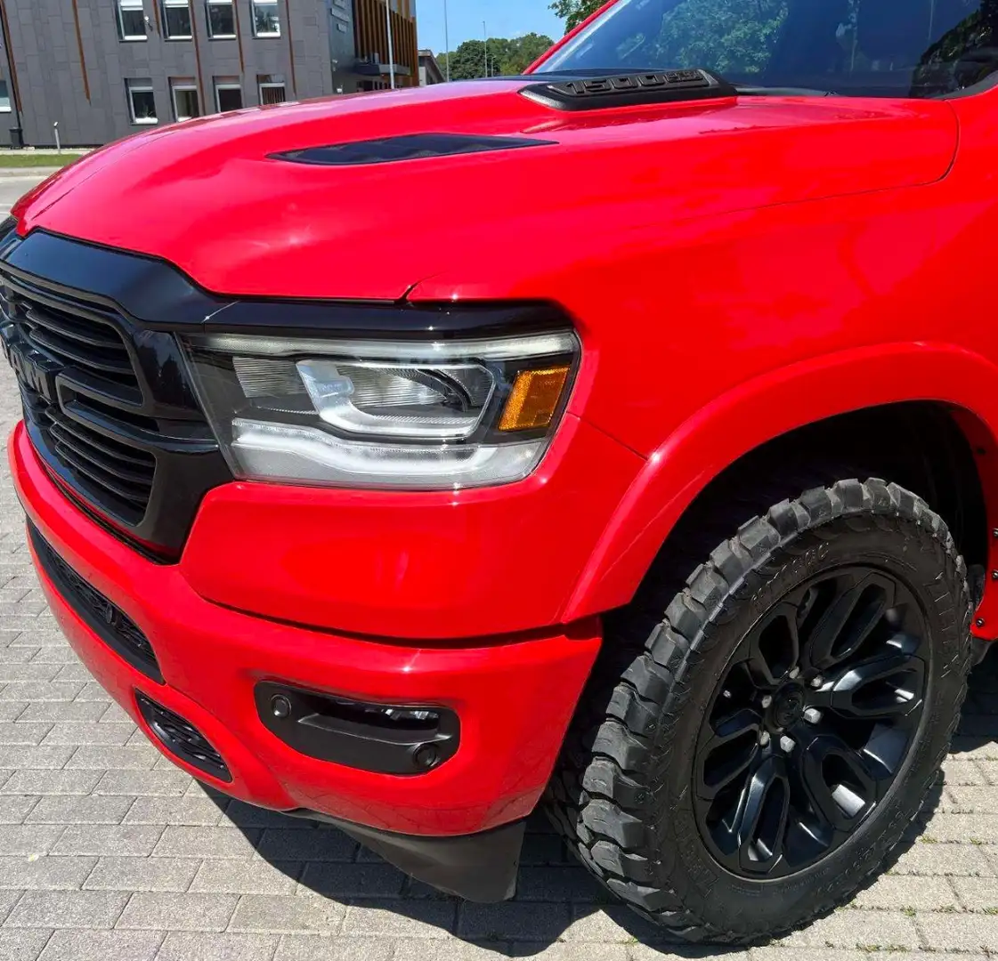 Dodge RAM LARAMIE SPORT   5.7  4x4 V8 Crew Rouge - 2