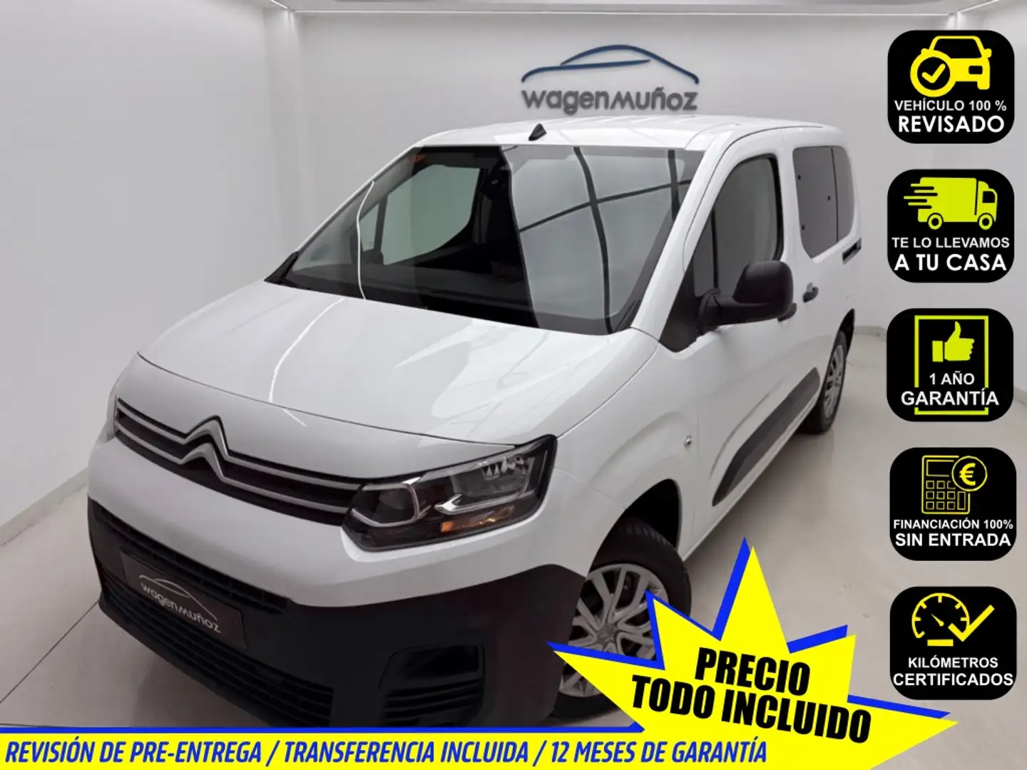 Citroen Berlingo BlueHDi S&S Talla M Live Pack 100 Blanco - 1