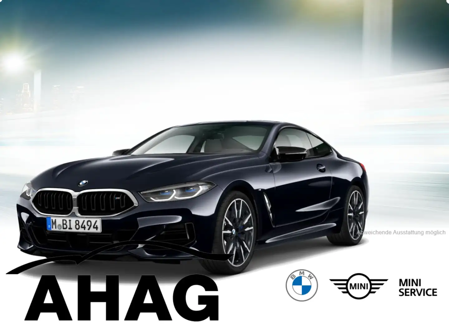 BMW M850 i xDrive Coupe Innovationsp. Komfortzugang Schwarz - 2
