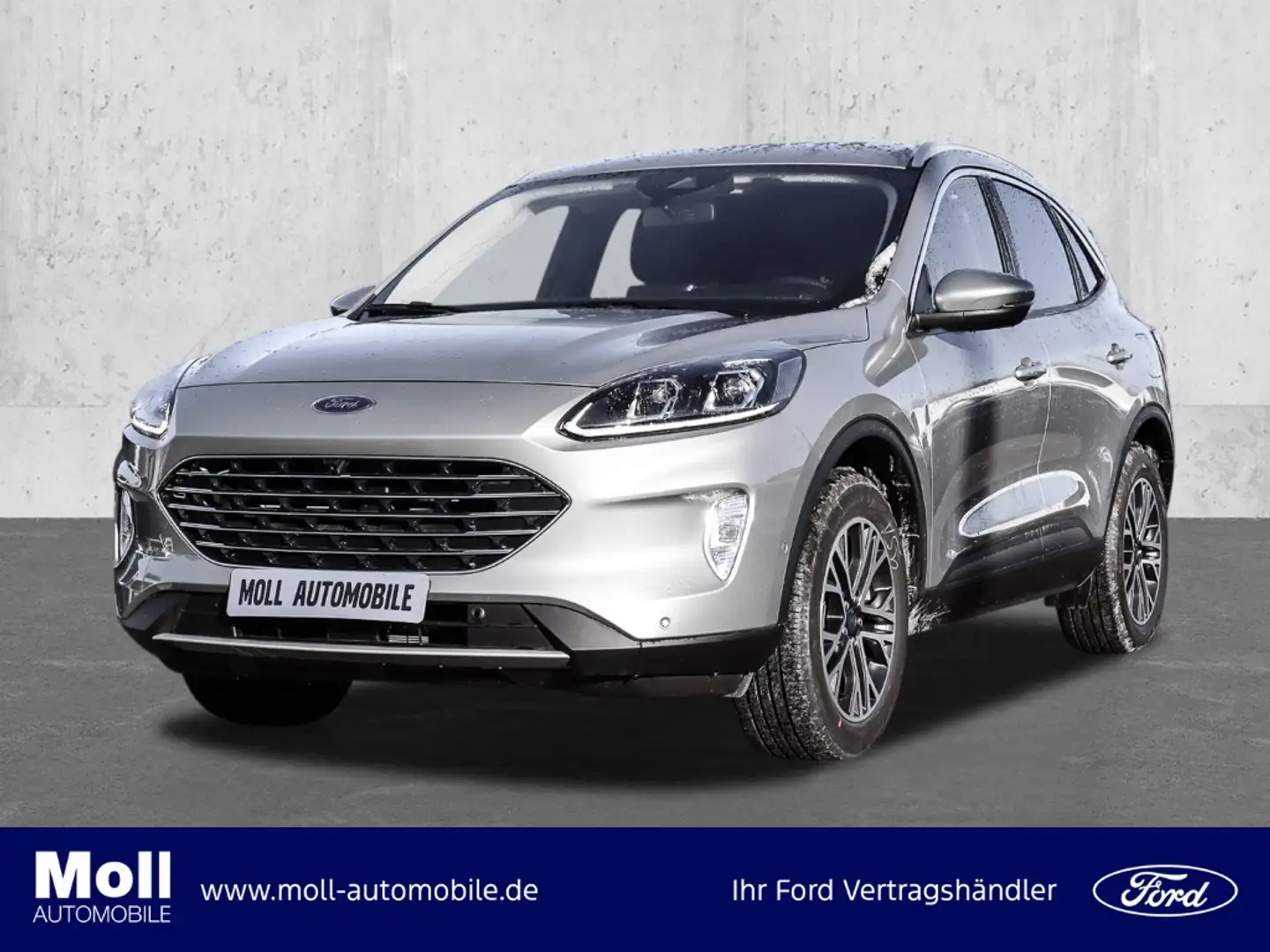 Ford Kuga Hybrid Titanium X FHEV 190PS 4x2 AHK FAP Techno Wi Silber - 1