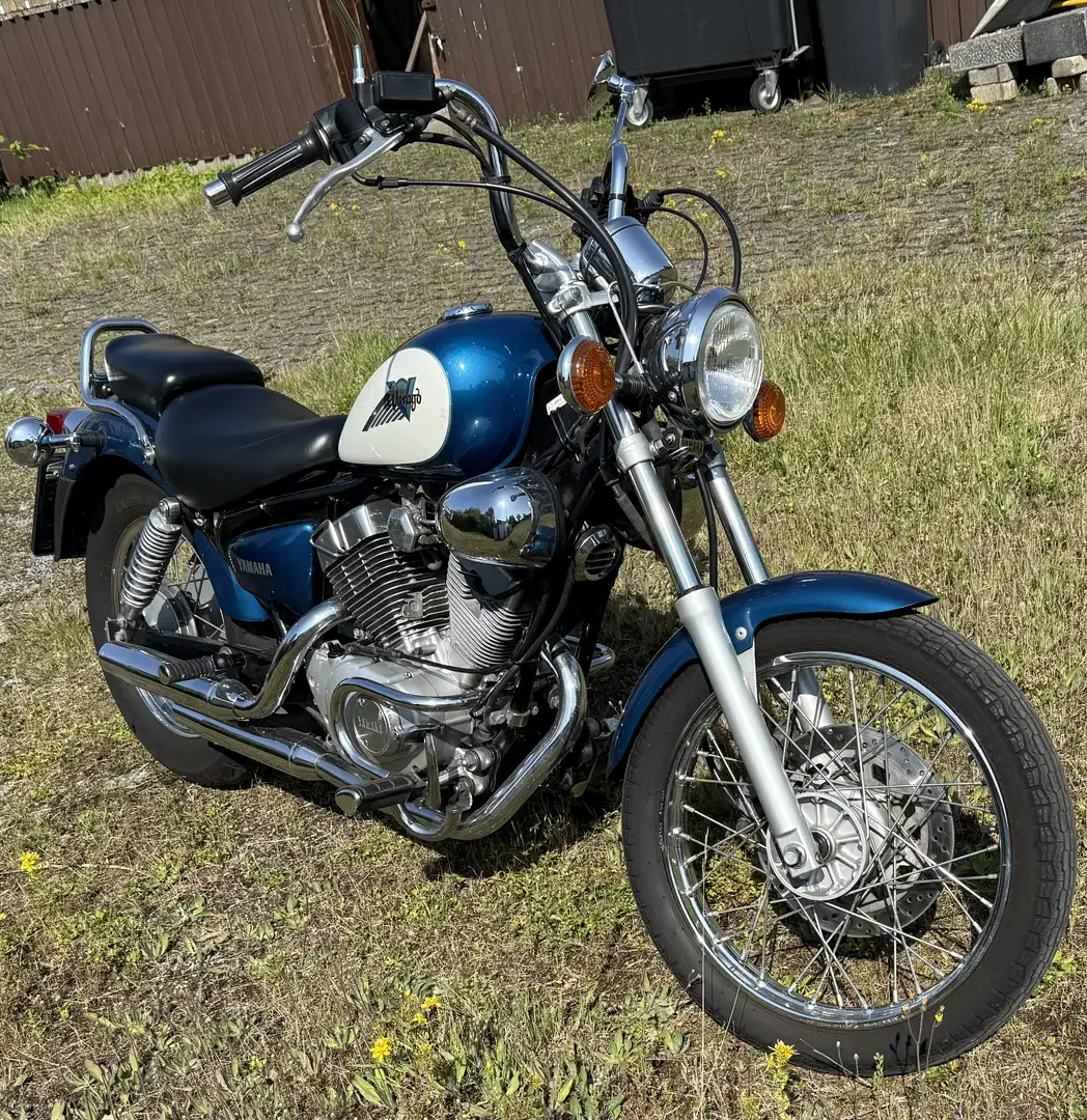 Yamaha XV 125 Bleu - 2