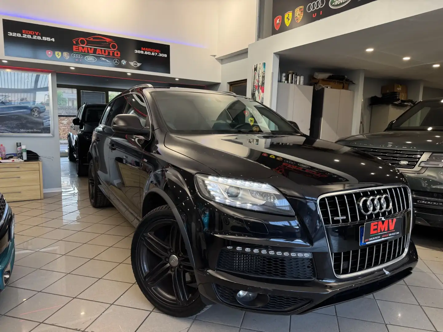 Audi Q7 3.0 V6 TDI 245 CV clean 7 posti quattro tiptronic Nero - 1