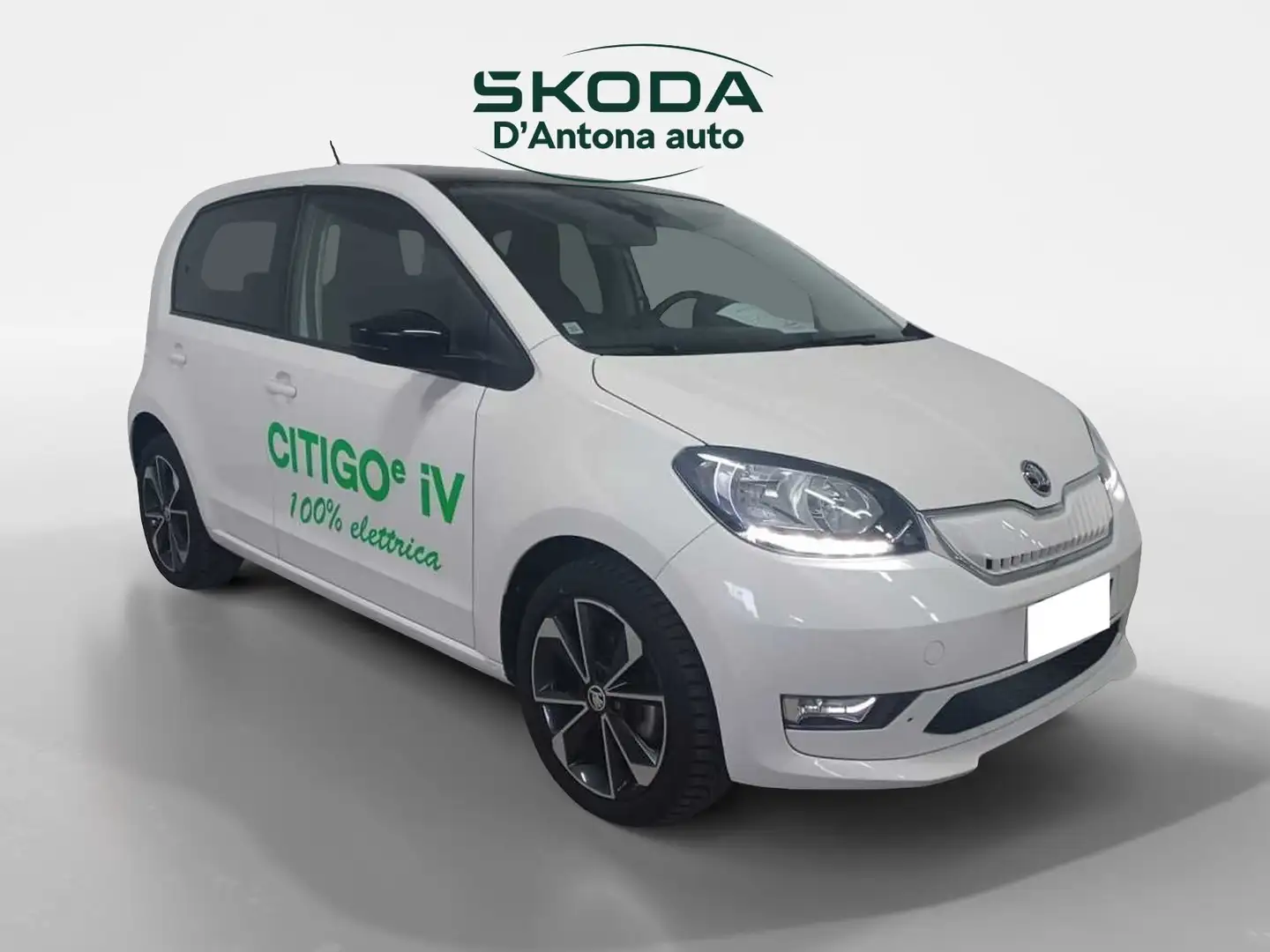 Skoda Citigo Citigo-e iV Style Blanc - 1