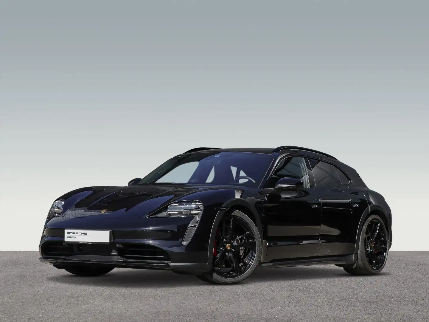 Porsche Taycan 4S Cross Turismo Panorama Surround-View Zwart - 1