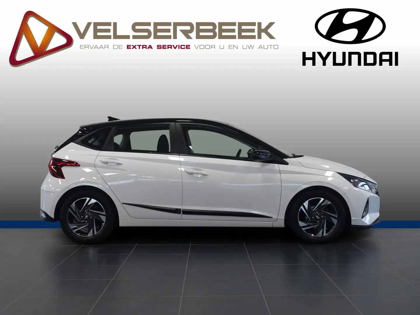 Hyundai i20 1.2 MPI Comfort * LMV/Cruise/Carplay/Camera* Blanc - 2