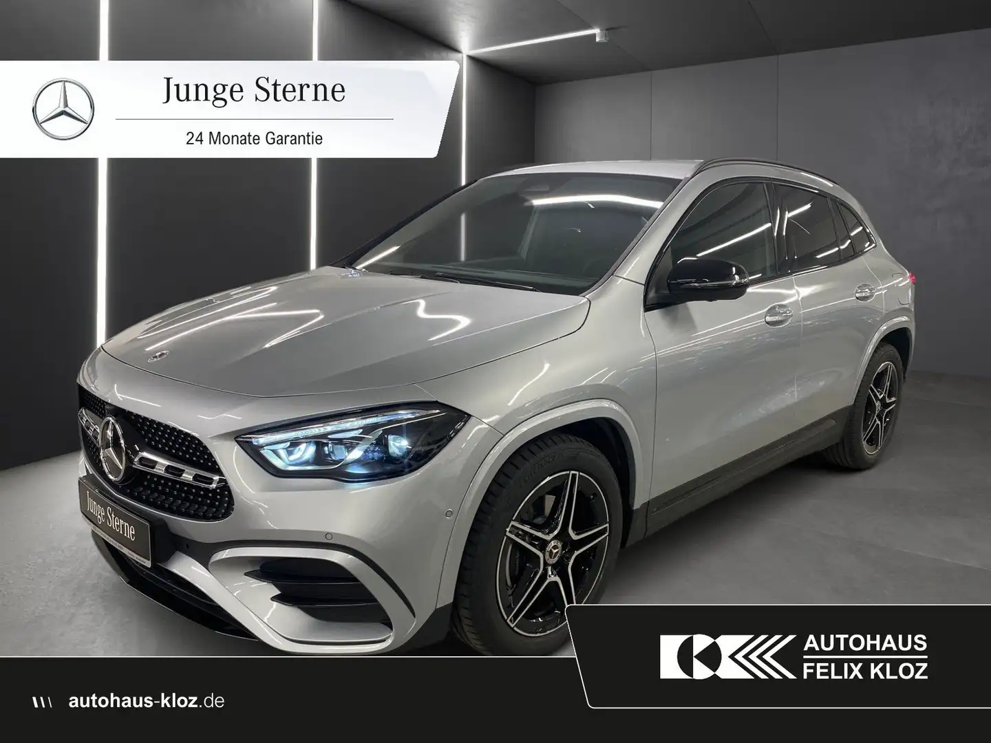 Mercedes-Benz GLA 180 AMG*Distronic*360*EasyPack*Totwinkel*LED Srebrny - 1