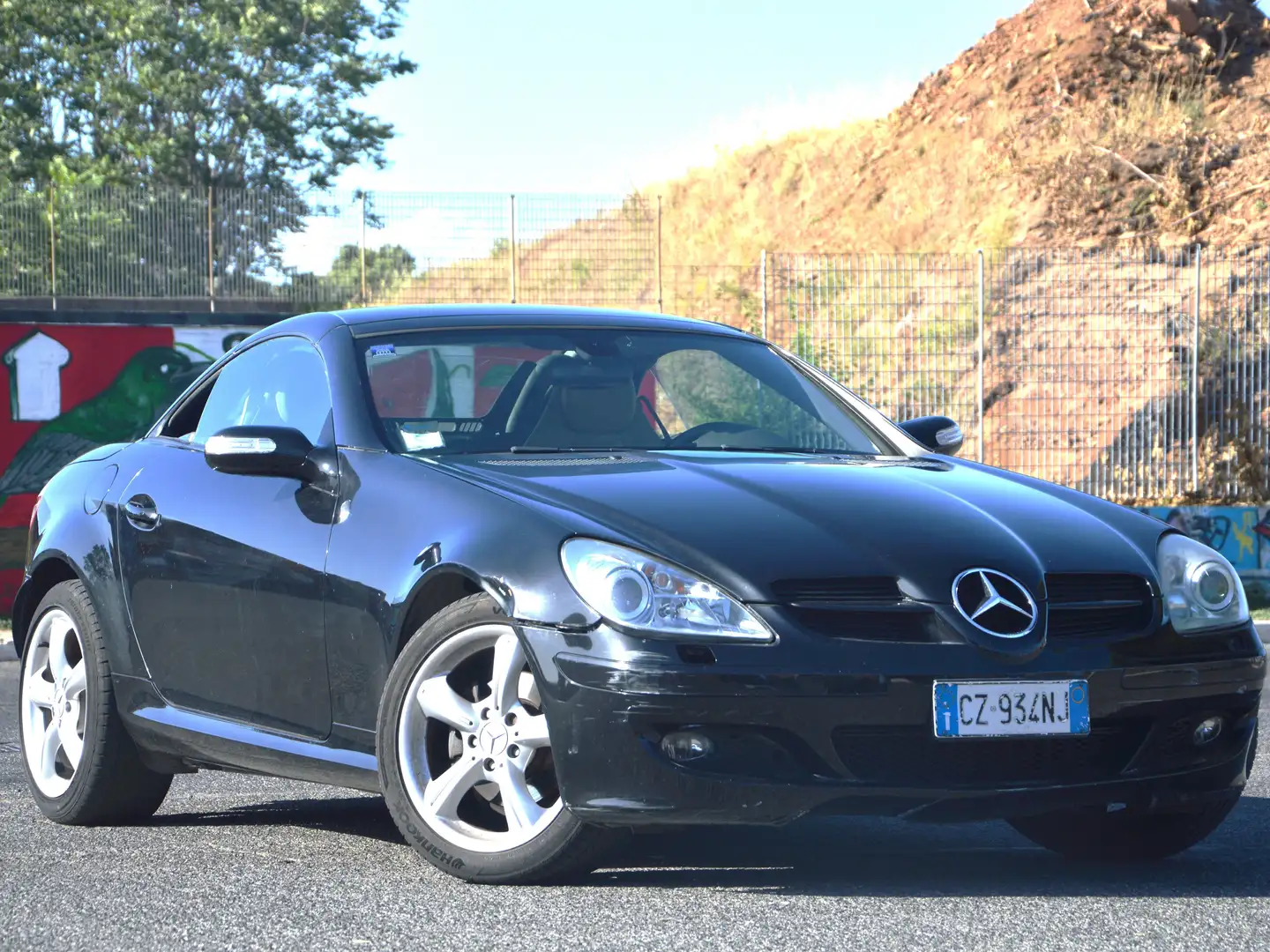 Mercedes-Benz SLK 200 SLK 200 k Chrome Nero - 1