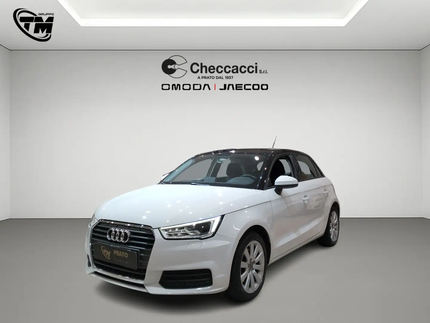 Audi A1 Sportback 1.6 tdi Sport *NEOPATENTATI* Weiß - 1