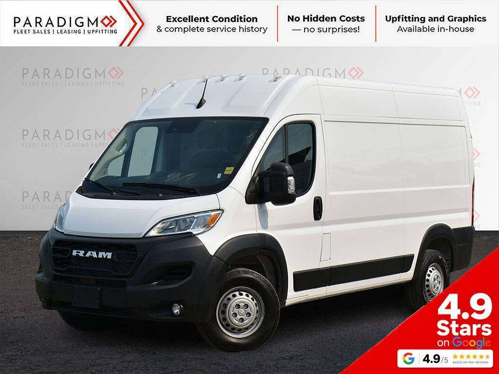 White 2025 RAM ProMaster Van Front-Wheel Drive Automatic