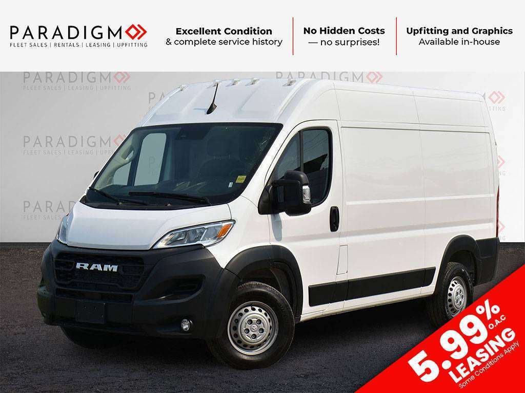 2025 RAM ProMaster 2500 Tradesman 136 High Roof Cargo Van FWD