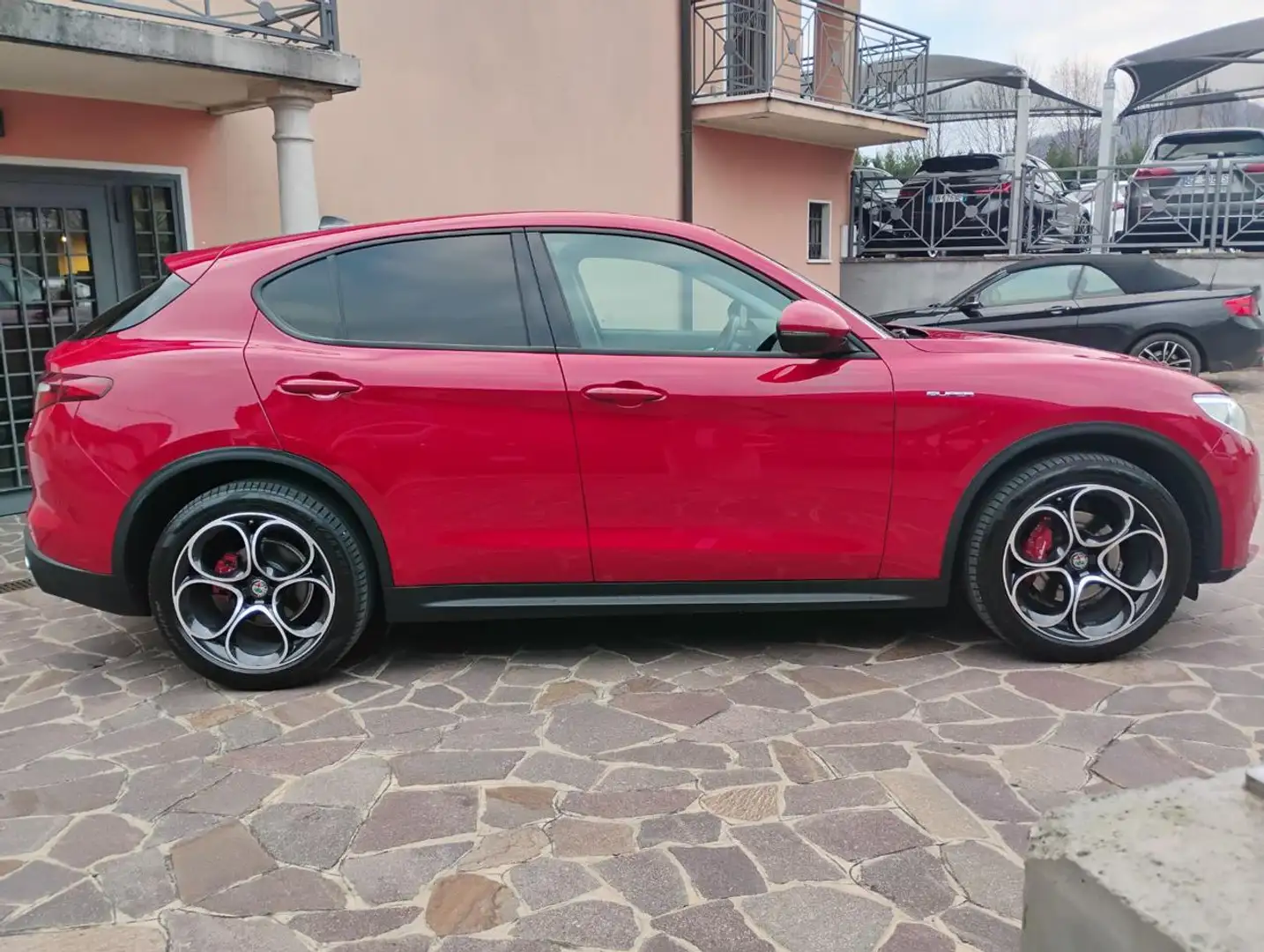 Alfa Romeo Stelvio 2.2 Turbodiesel 190 CV AT8 Q4 Exec. SUPER - TETTO Rosso - 2