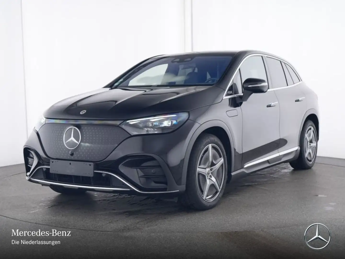 Mercedes-Benz EQE SUV EQE 350 4M AMG+PANO+360+AHK+BURMESTER+KEYLESS Schwarz - 2