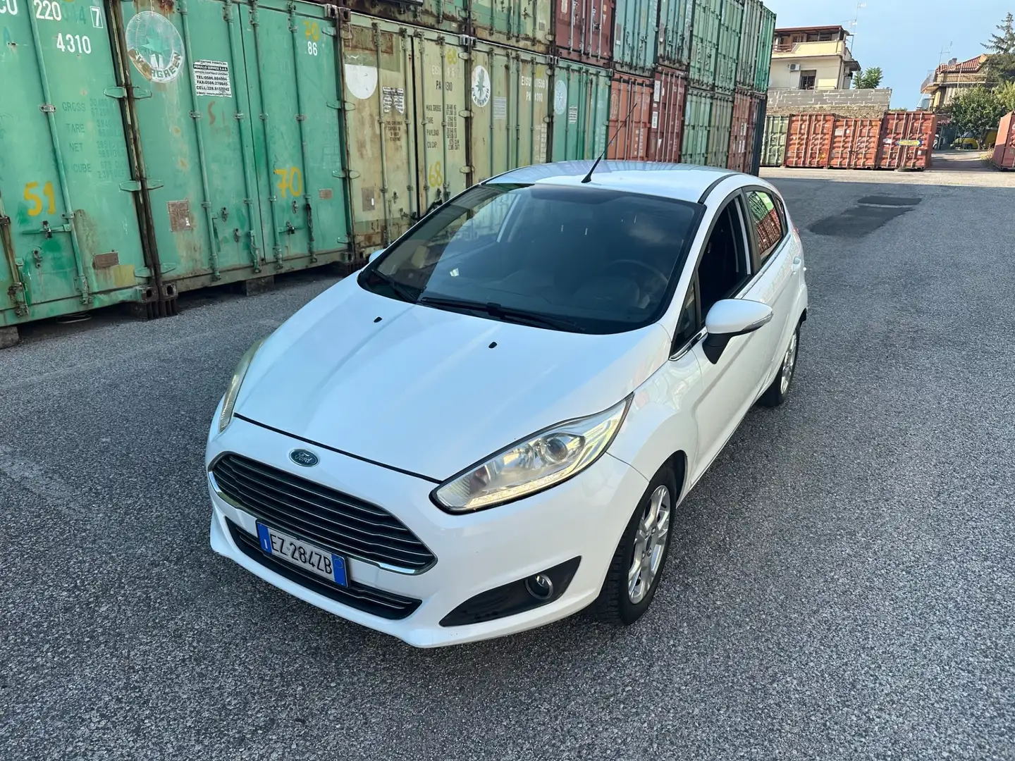 Ford Fiesta 1.5 TDCi 75CV 5 porte Titanium Bianco - 1