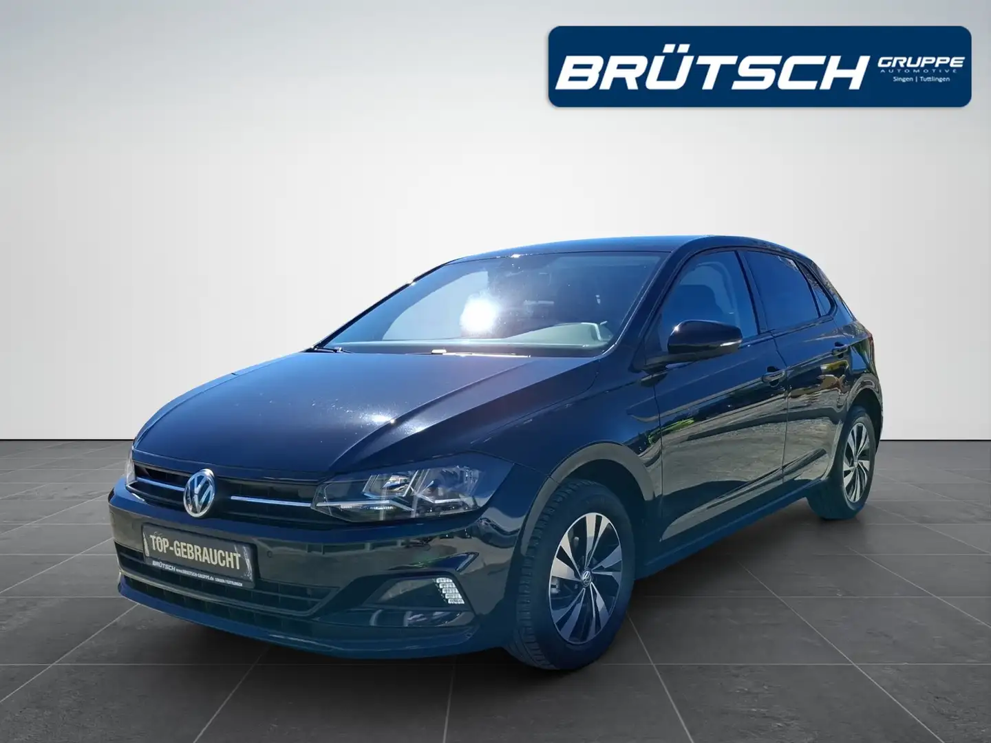Volkswagen Polo VI 1.0 TSI Comfortline DSG / KLIMA / NAVI / SITZHE Schwarz - 1