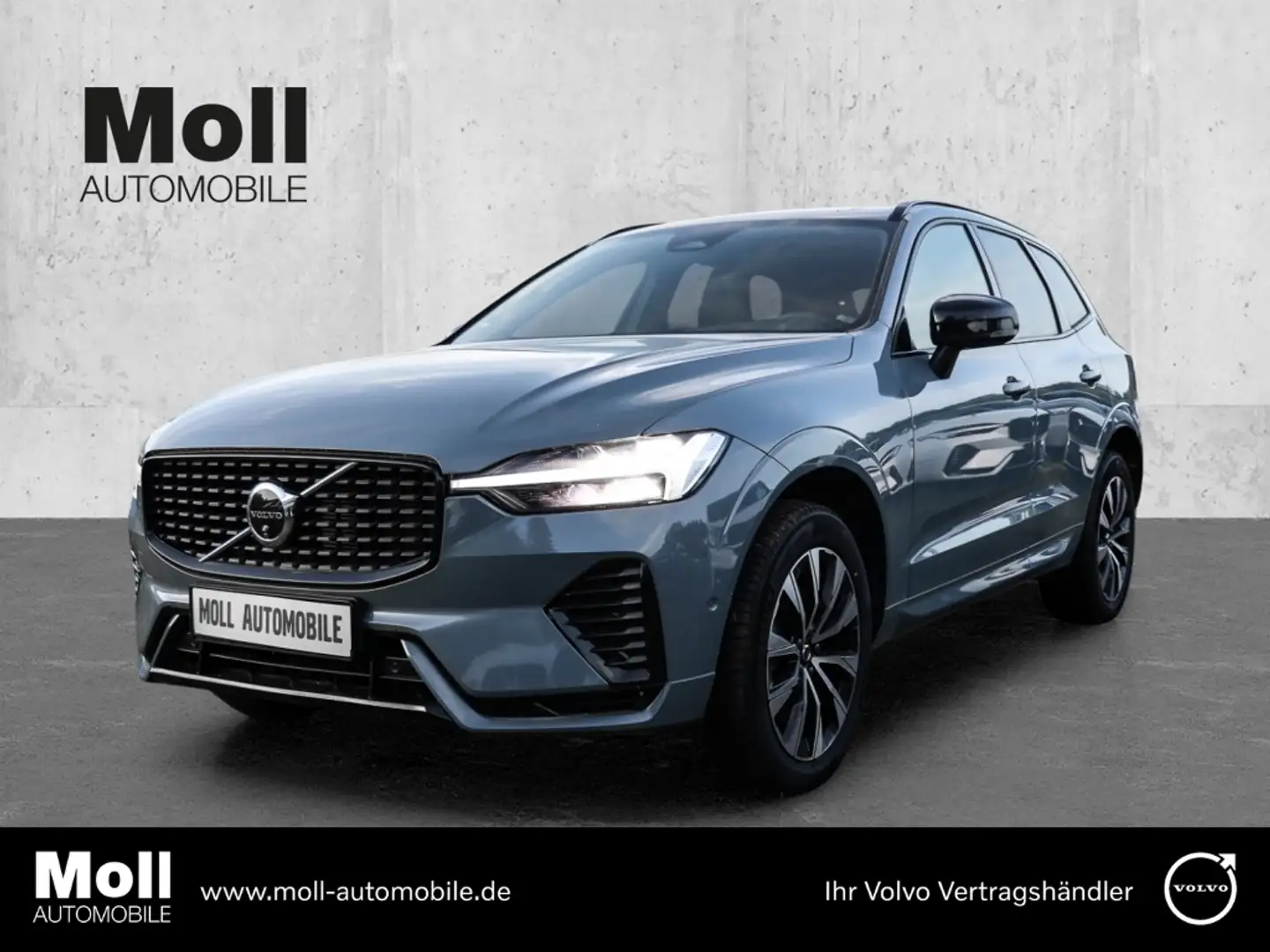 Volvo XC60 Plus Dark AWD B5 Benzin EU6d Allrad Leder digitale Grau - 1