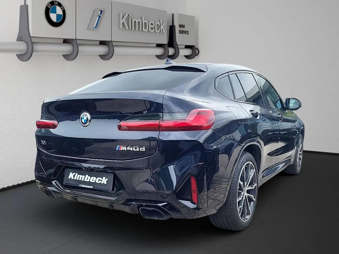 BMW X4 M 40d M SPORT Laser ACC Pano HeadUp HarmanKardo Schwarz - 2
