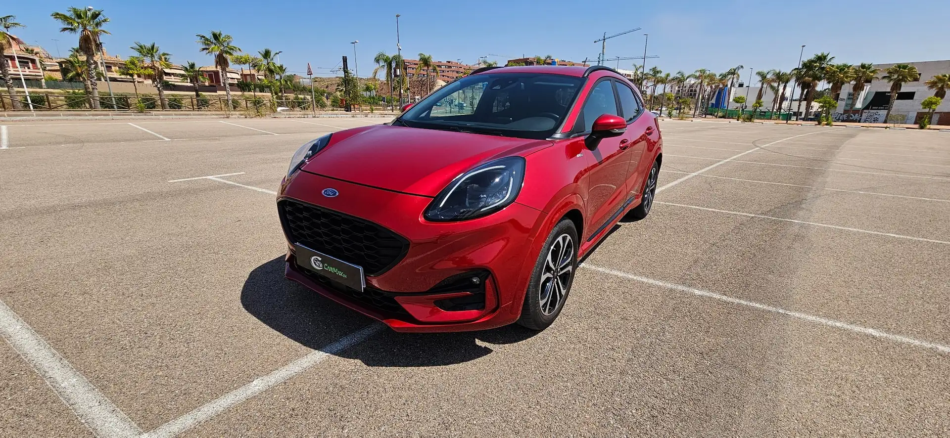 Ford Puma 1.0 EcoBoost MHEV ST-Line 125 Lilla - 1