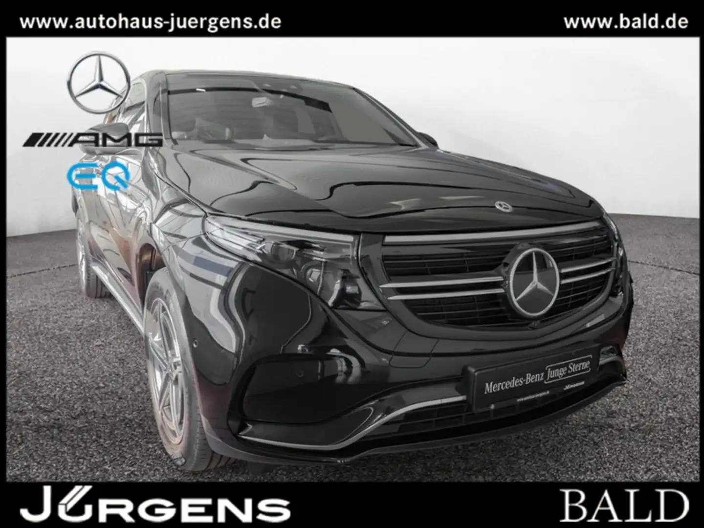 Mercedes-Benz EQC 400 4M AMG-Sport/ILS/360/SHD/HUD/Distr/19' Zwart - 2