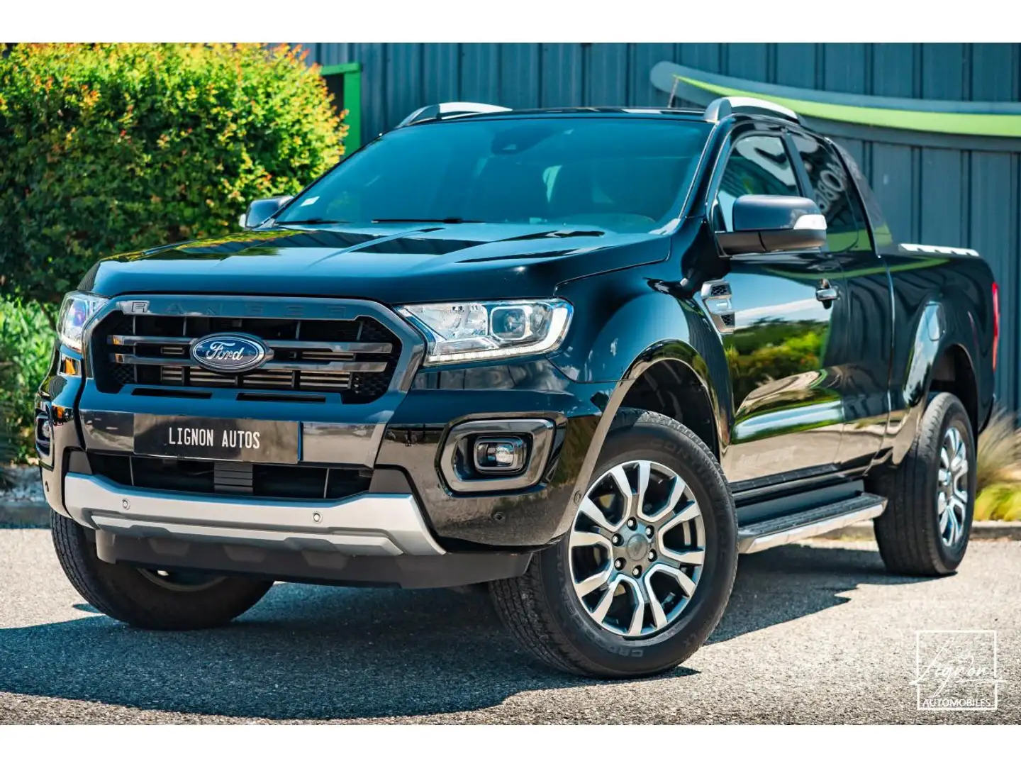 Ford Ranger Ford Ranger Wildtrak Super Cabine 2.0 BVA10 213 CH Noir - 1