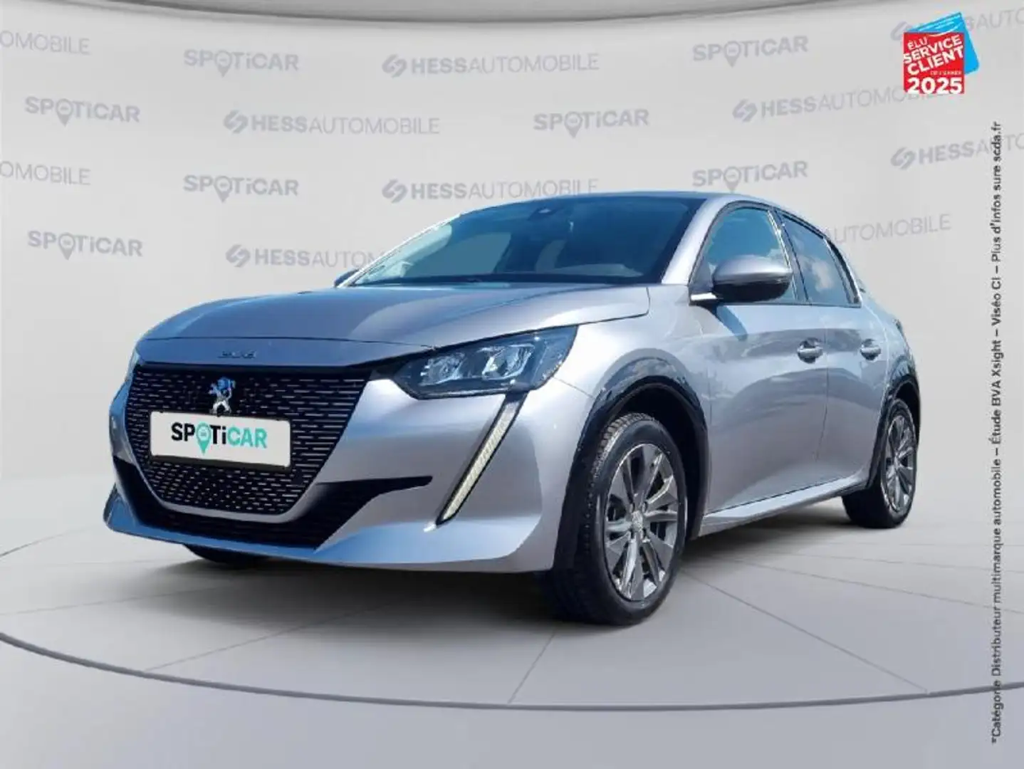 Peugeot e-208 e-208 136ch Style Radar AR Gris - 1