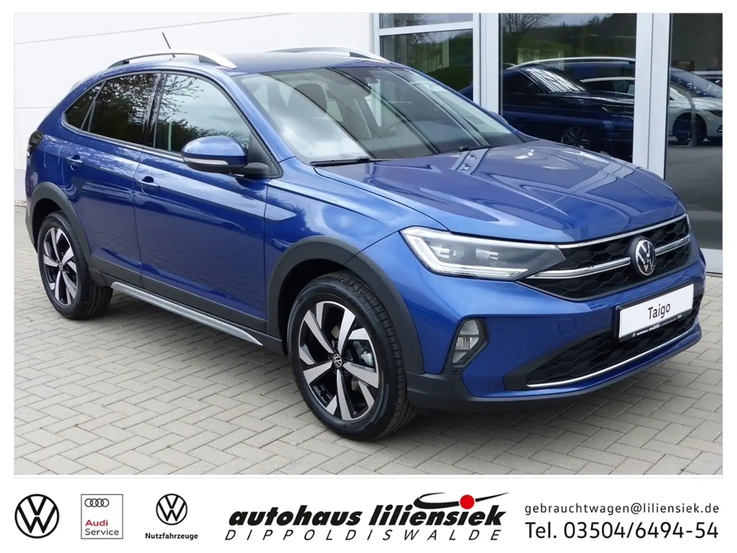 Volkswagen Taigo 1.0 TSI DSG Style *LED*PDC*ACC* Blau - 1