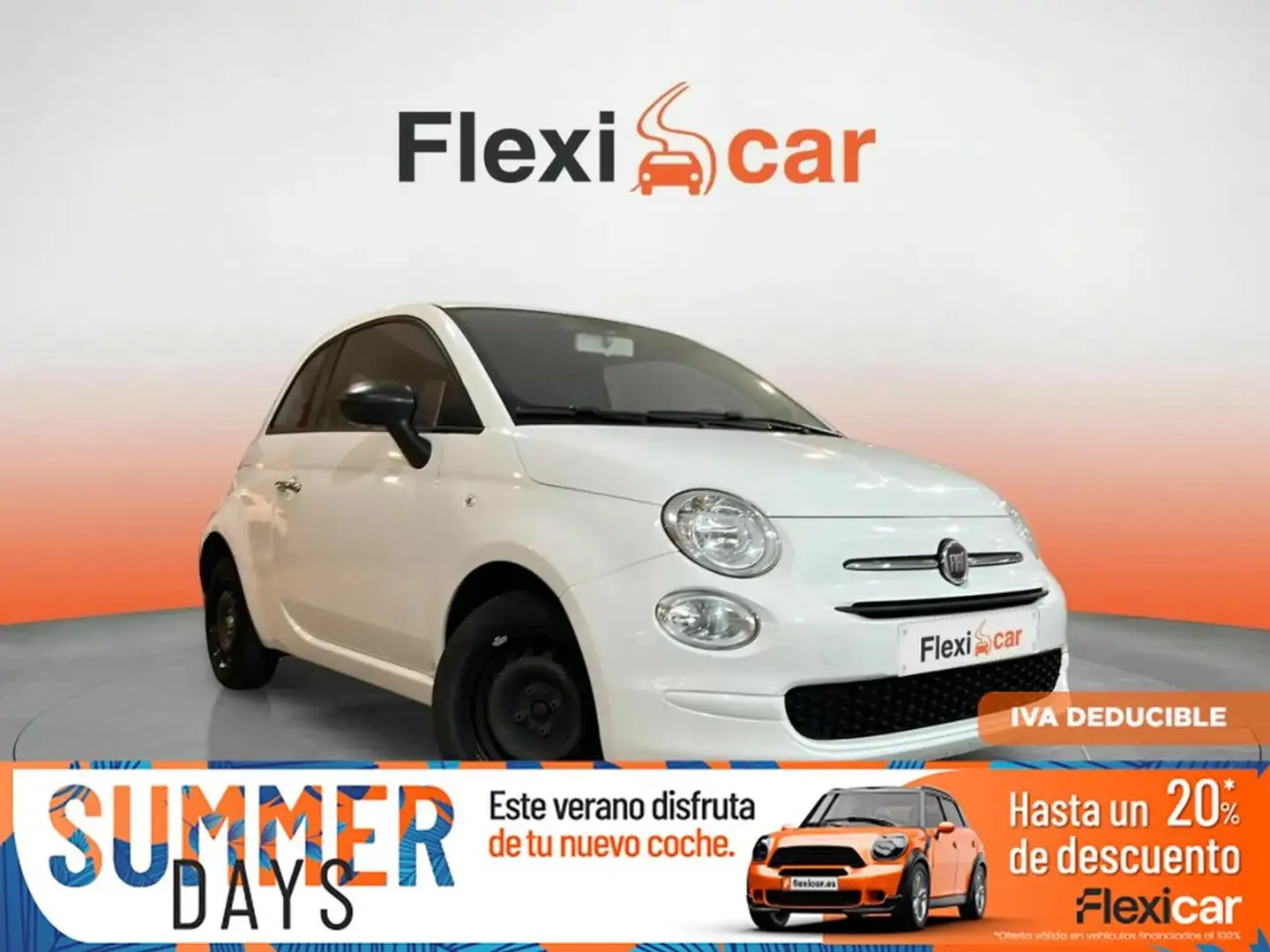 Fiat 500 Cult 1.0 Hybrid 51KW (70 CV) Blanco - 1