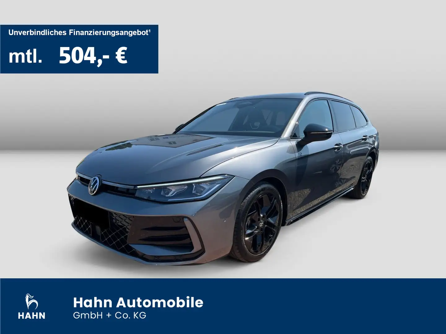 Volkswagen Passat Variant 2.0TDI DSG R-Line Black AHK Matri Grau - 1