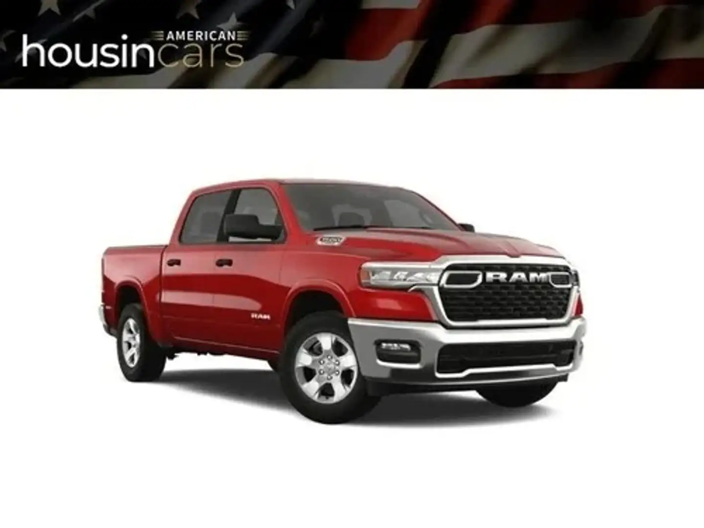 RAM RAM 1500 Big Horn Todoterreno  Automático de 4 Pu Rojo - 1