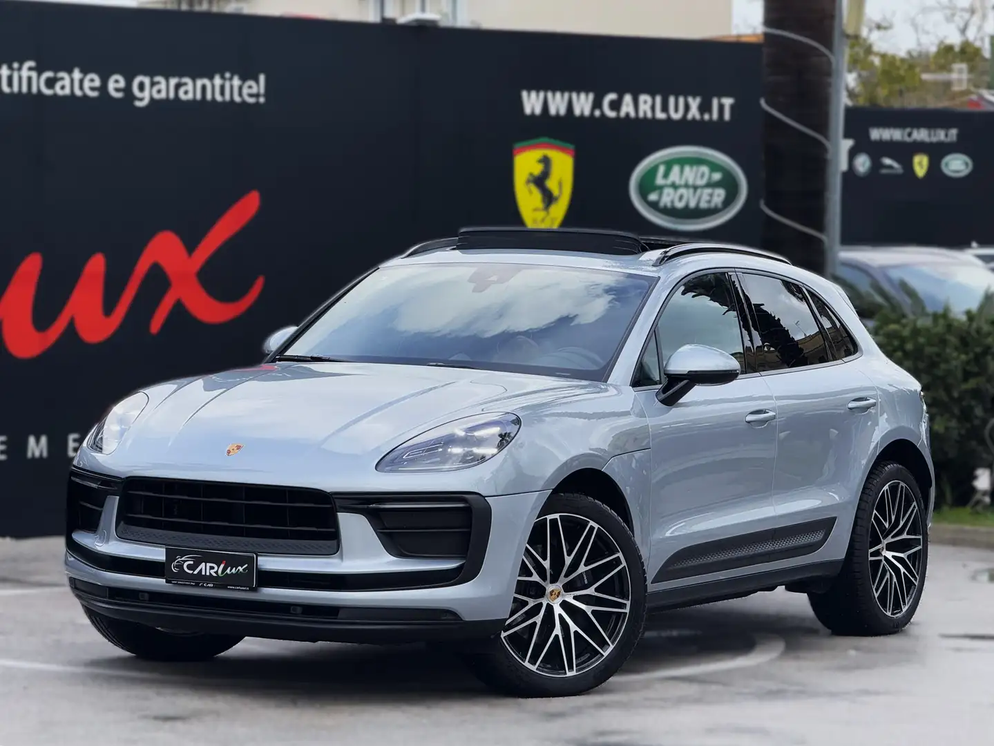 Porsche Macan 2.0 Turbo Benzina 265CV PDK TETTO PASM CAM Argento - 1